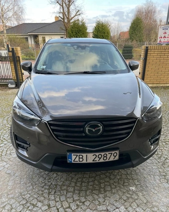 Mazda CX-5 cena 83700 przebieg: 140000, rok produkcji 2016 z Białogard małe 92